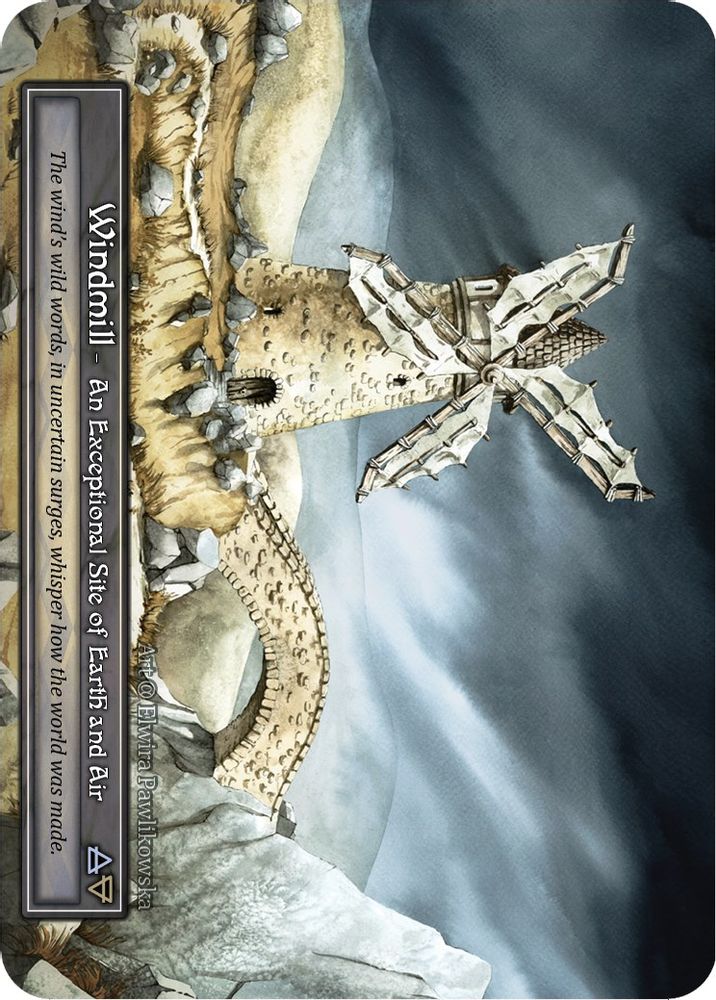 Windmill (Foil), Foil, front