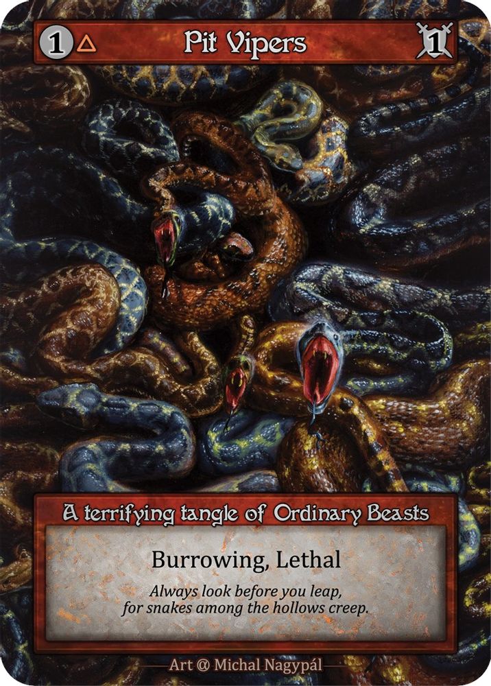 Pit Vipers (Preconstructed Deck), Standard, front