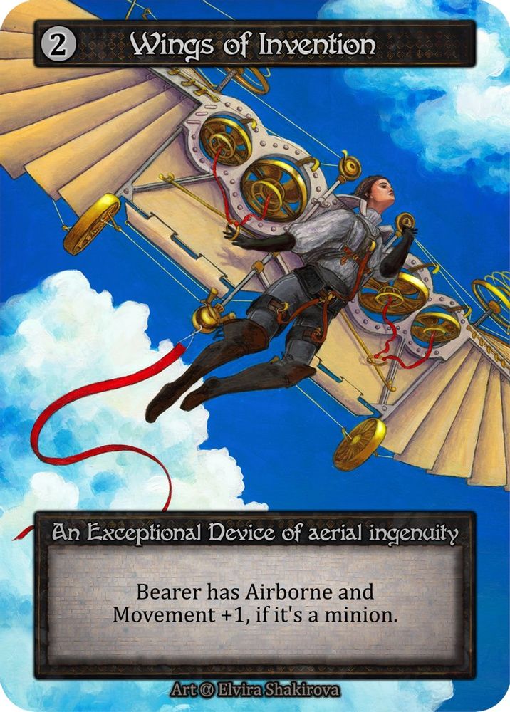 Wings of Invention, Standard, front