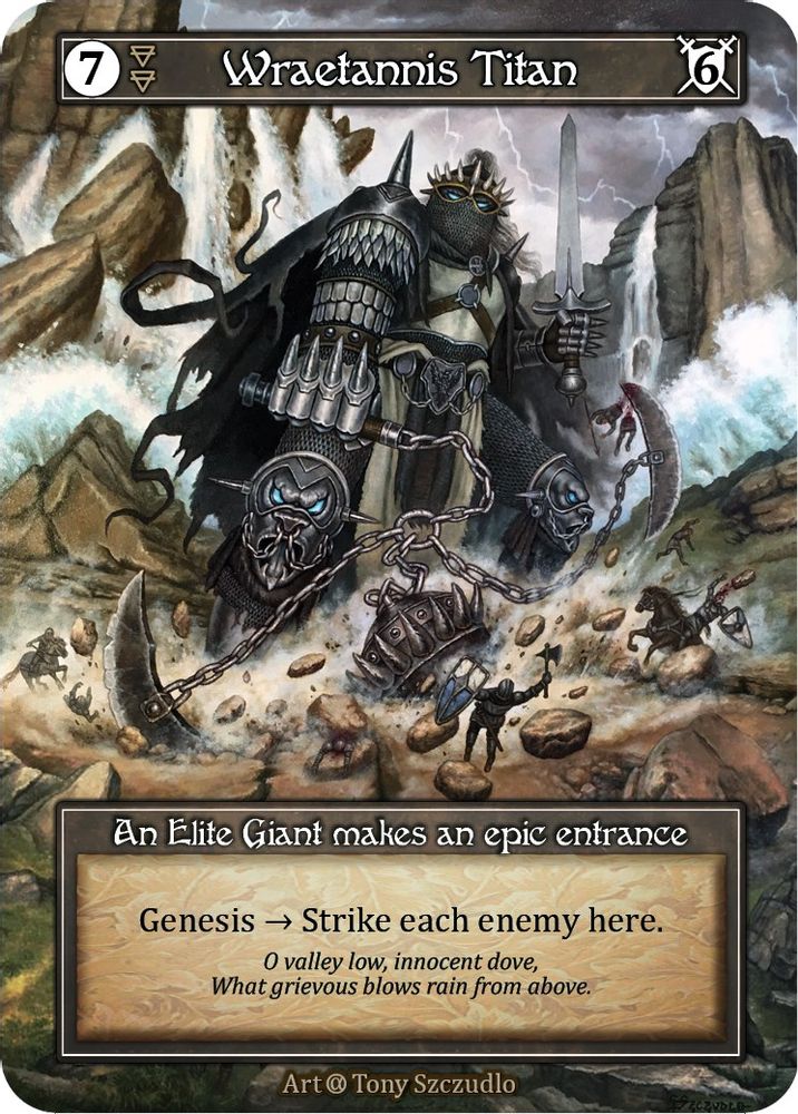 Wraetannis Titan (Foil), Standard, front