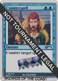 Counterspell (SL PLAYTEST), Secret Lair Drop Series