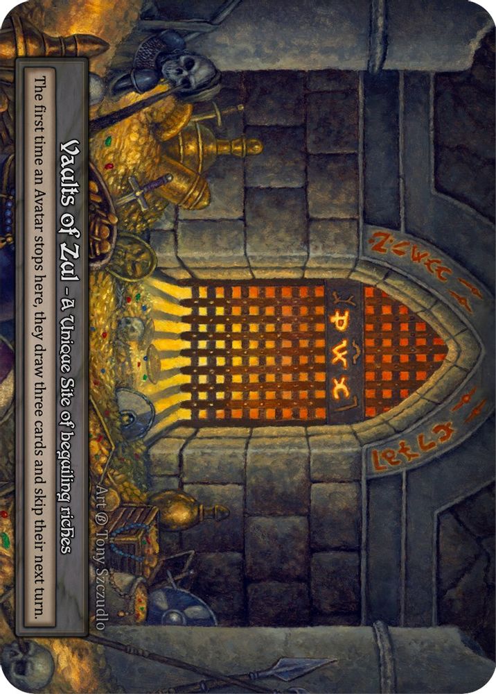 Vaults of Zul, Standard, front