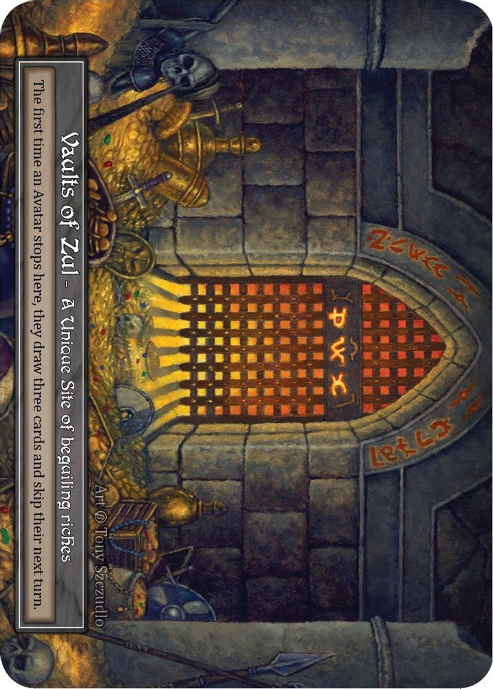 Vaults of Zul (Foil), Foil, front