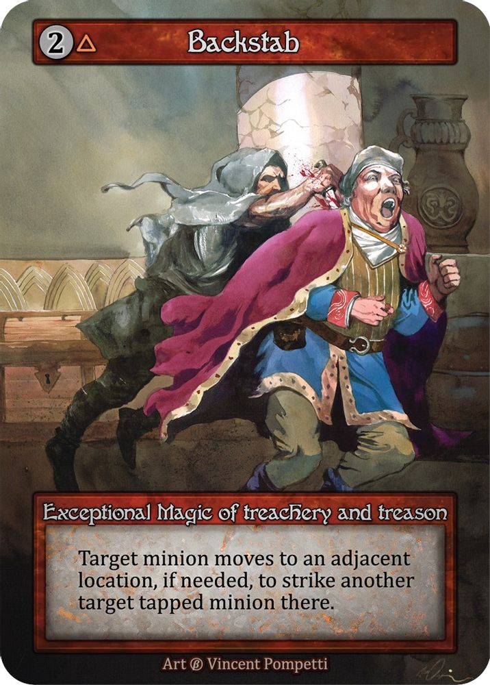 Backstab, Standard, front