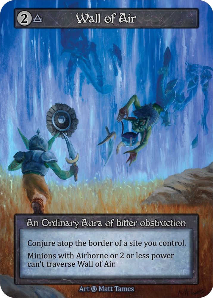 Wall of Air, Standard, front