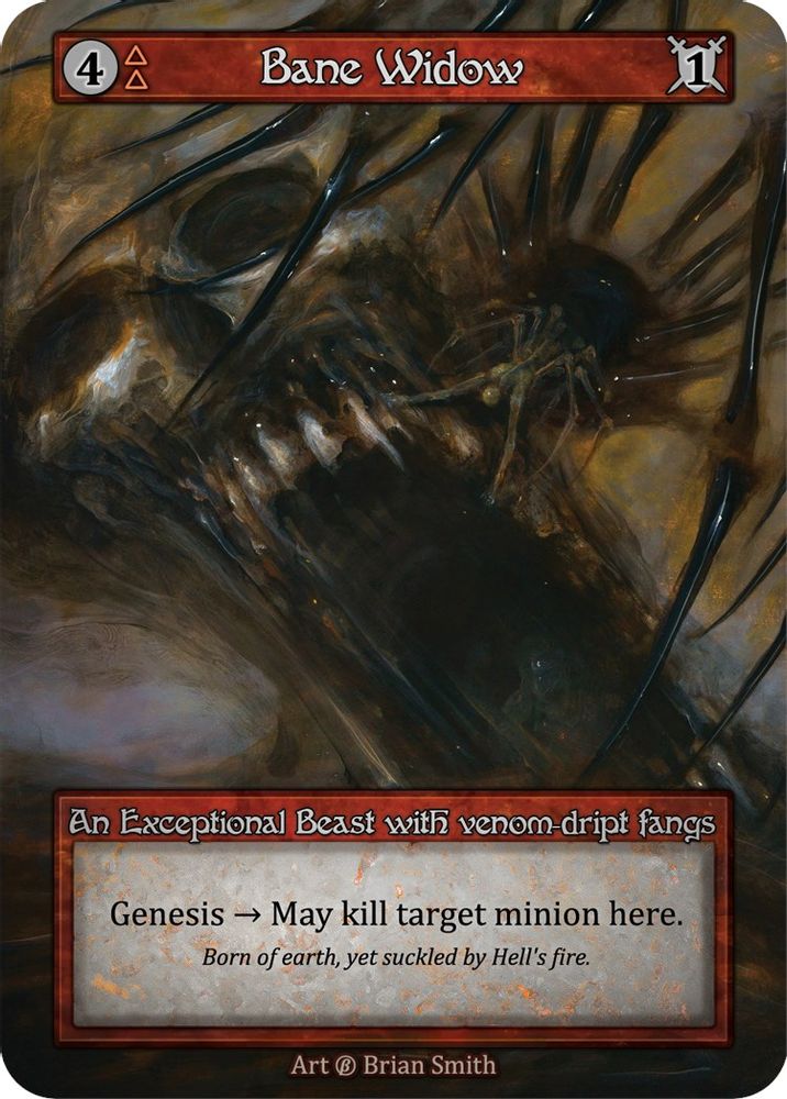 Bane Widow, Standard, front