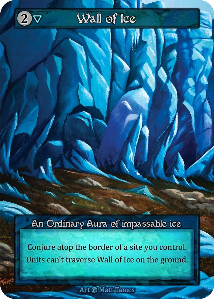 Wall of Ice, Standard, front