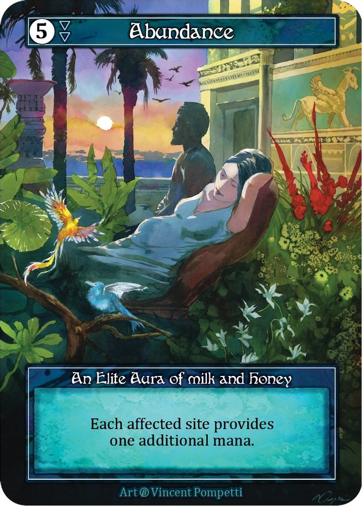 Abundance (Foil), Foil, front
