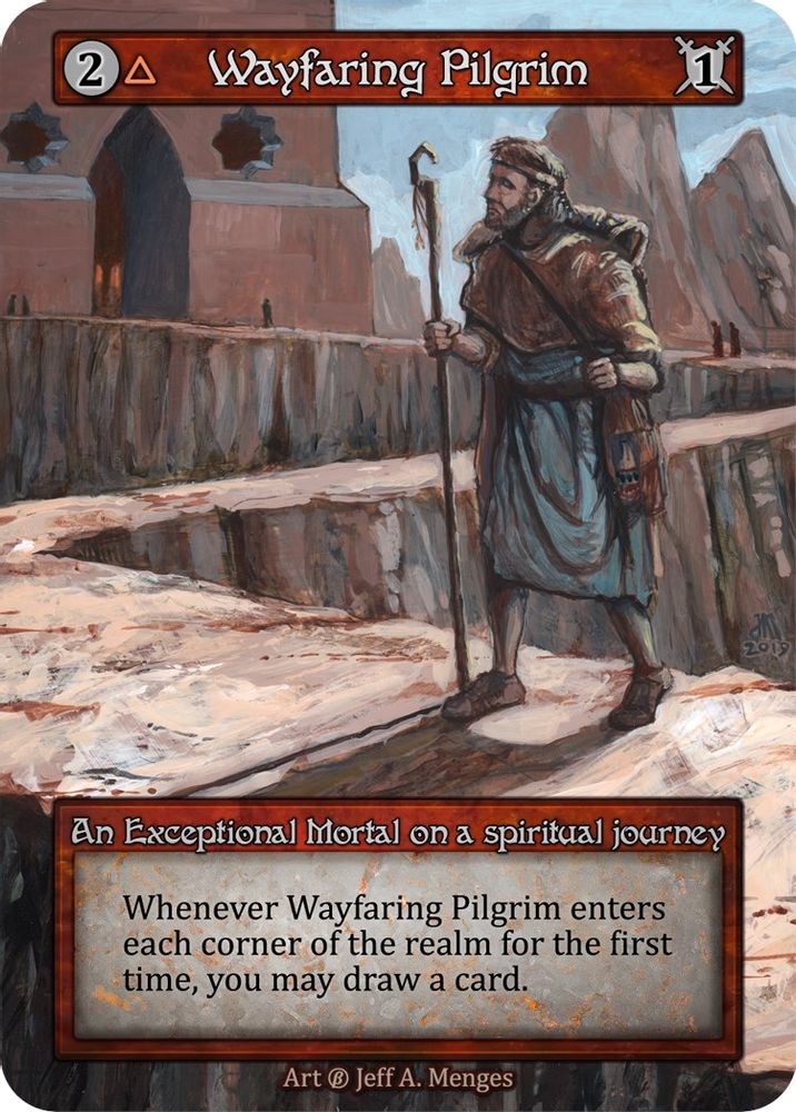 Wayfaring Pilgrim, Standard, front