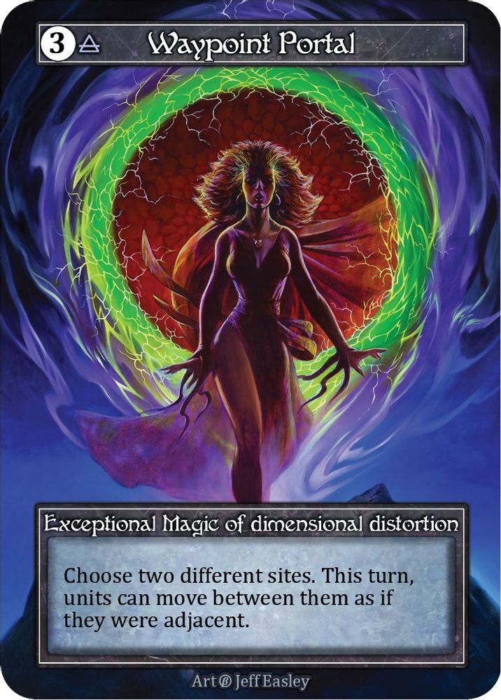 Waypoint Portal (Foil), Foil, front