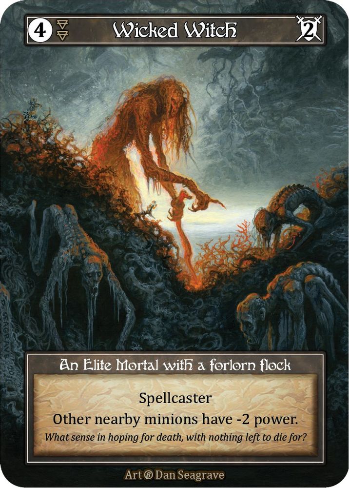 Wicked Witch (Foil), Foil, front
