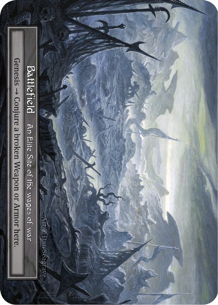 Battlefield (Foil), Foil, front