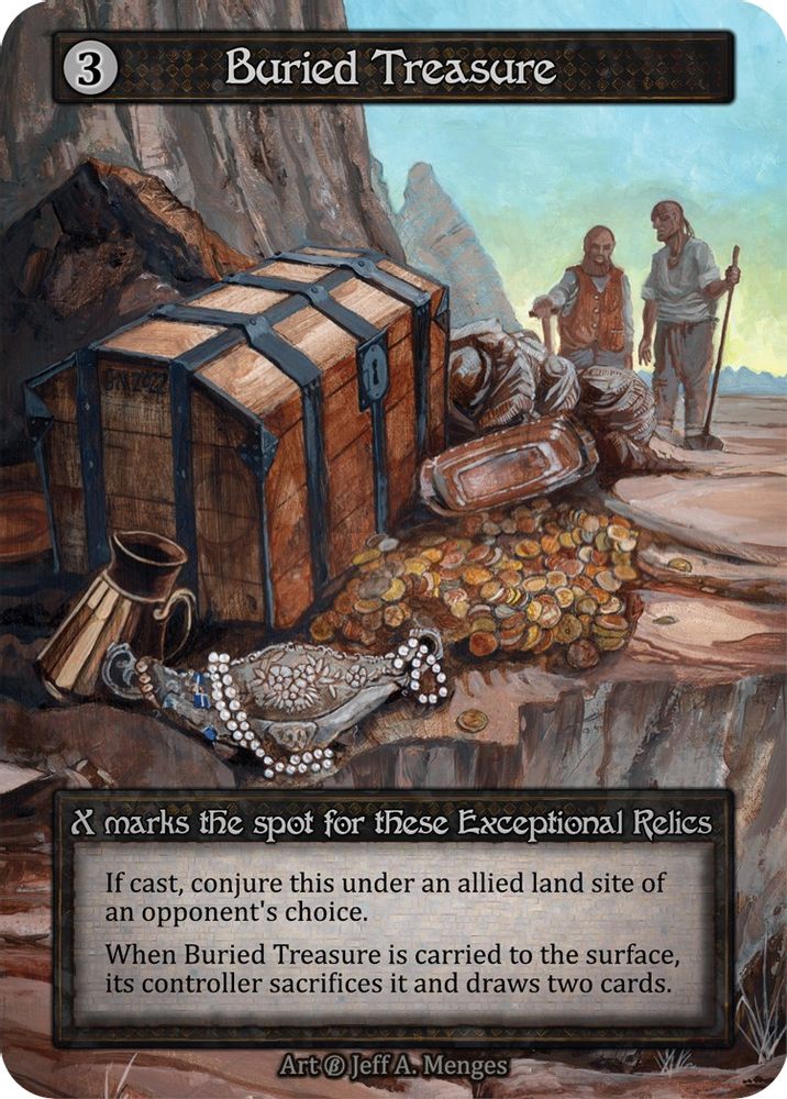 Buried Treasure, Standard, front