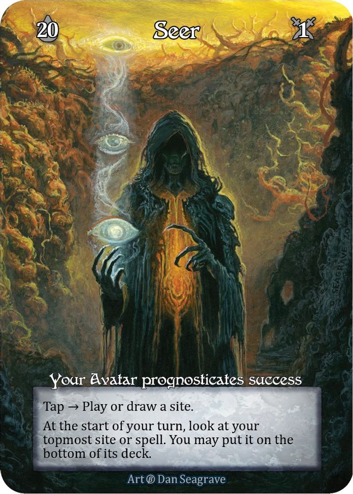 Seer (Foil), Foil, front