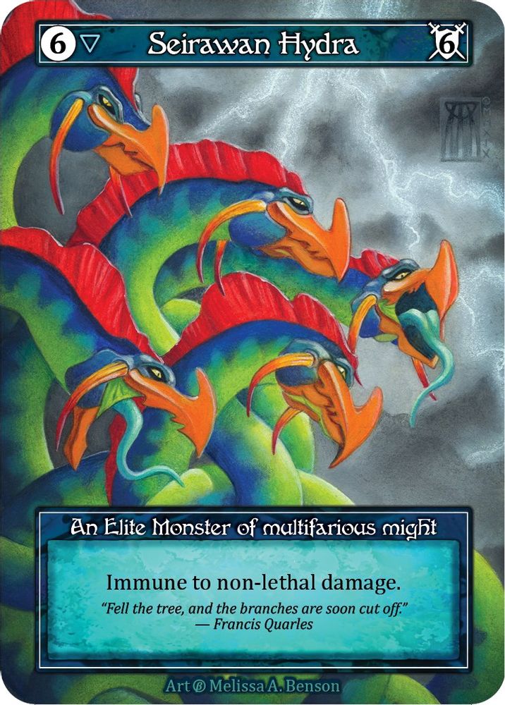 Seirawan Hydra (Foil), Foil, front