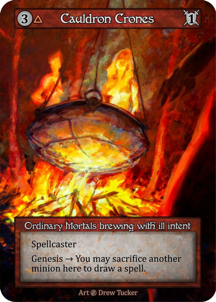 Cauldron Crones, Standard, front