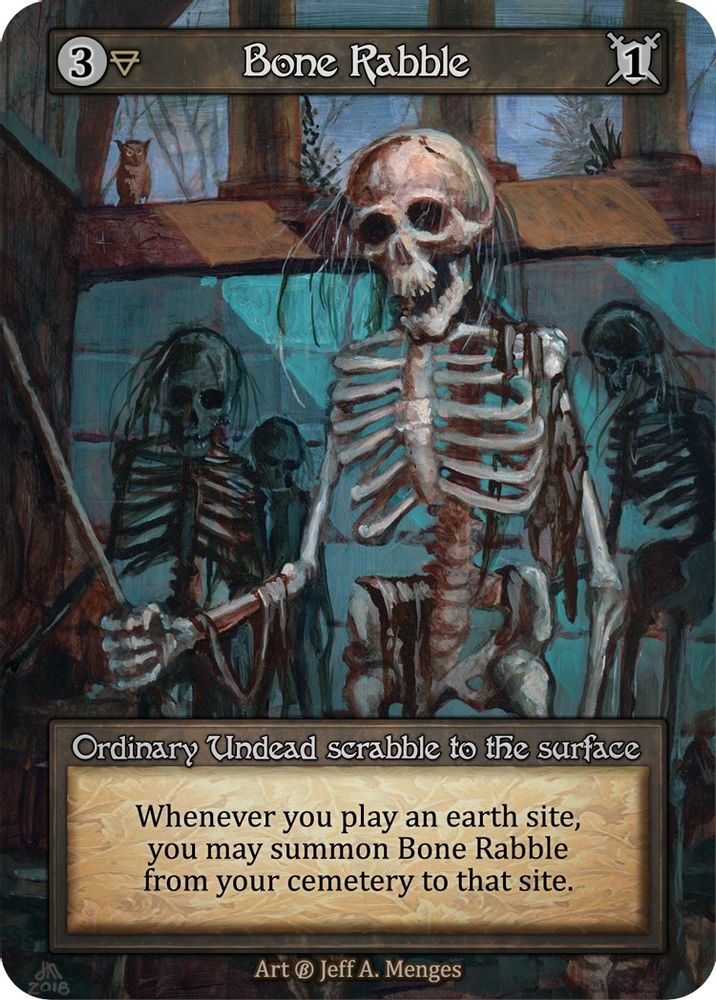 Bone Rabble, Standard, front