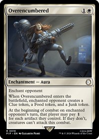 Overencumbered, Universes Beyond: Fallout
