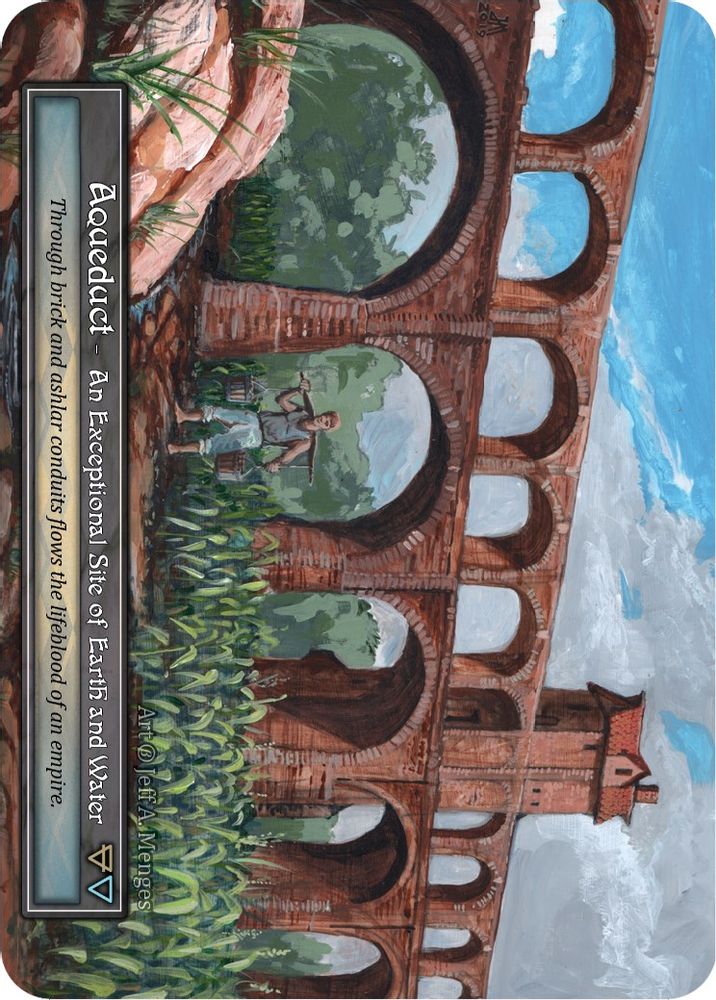 Aqueduct (Foil), Foil, front