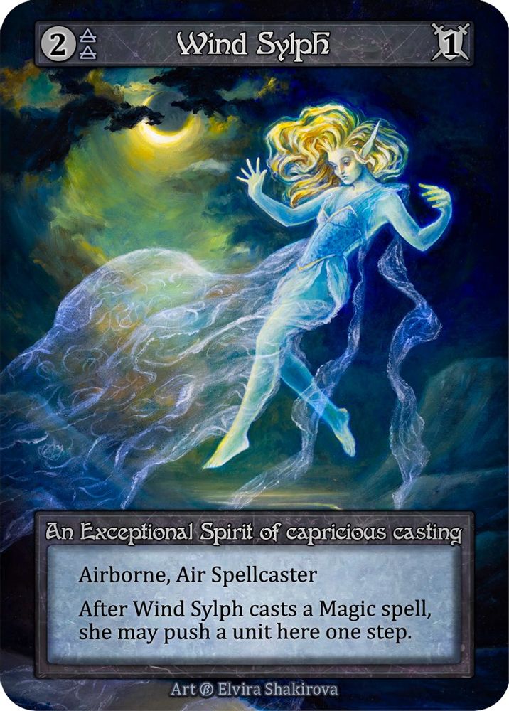 Wind Sylph, Standard, front