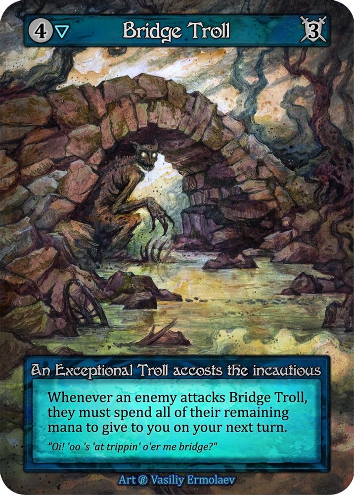 Bridge Troll, Standard, front