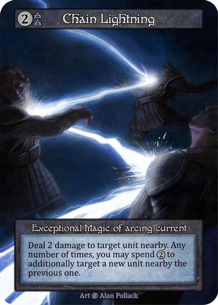 Chain Lightning, Standard, front