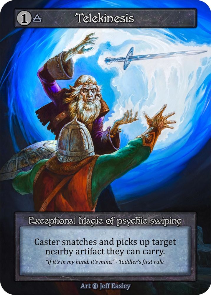 Telekinesis, Standard, front