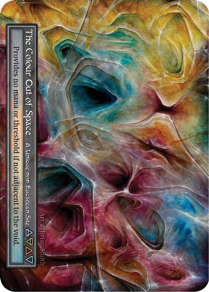 The Colour Out of Space (Foil), Foil, front