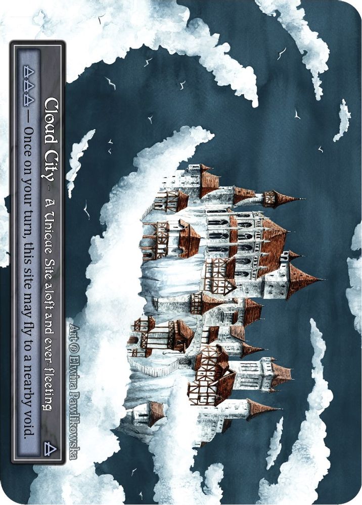 Cloud City (Foil), Foil, front