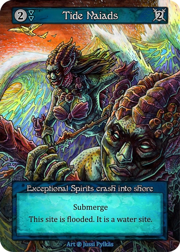 Tide Naiads, Standard, front