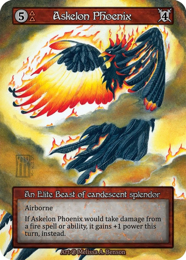 Askelon Phoenix, Standard, front