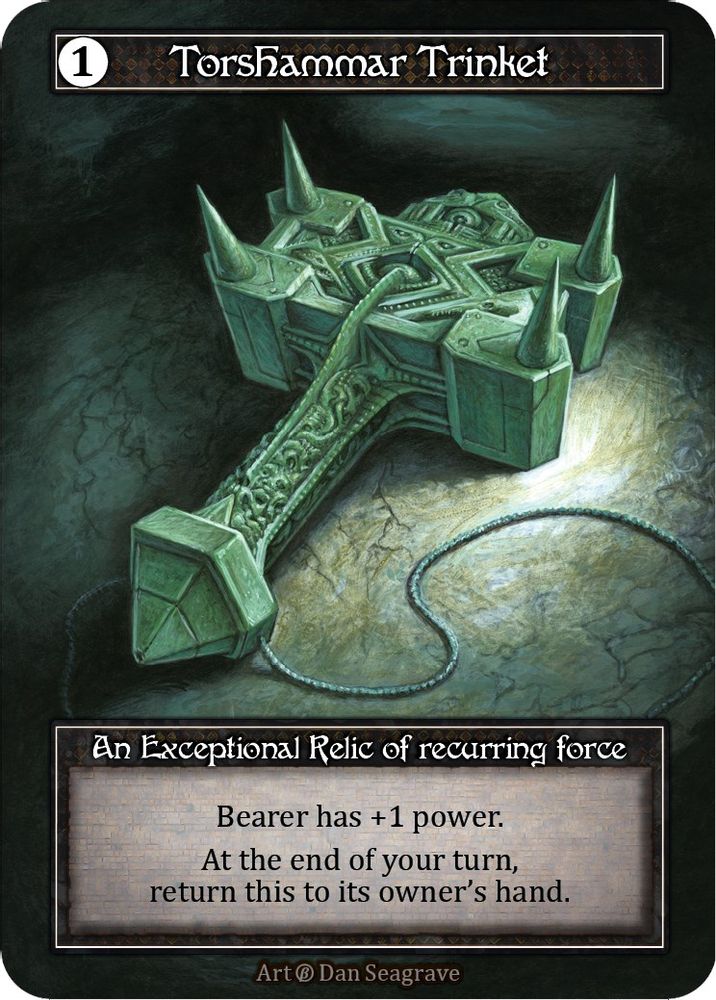 Torshammar Trinket (Foil), Foil, front