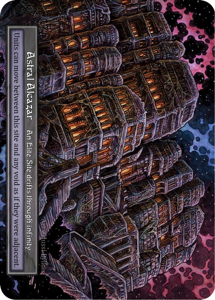 Astral Alcazar (Foil), Foil, front
