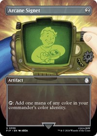 Arcane Signet (Borderless), Universes Beyond: Fallout