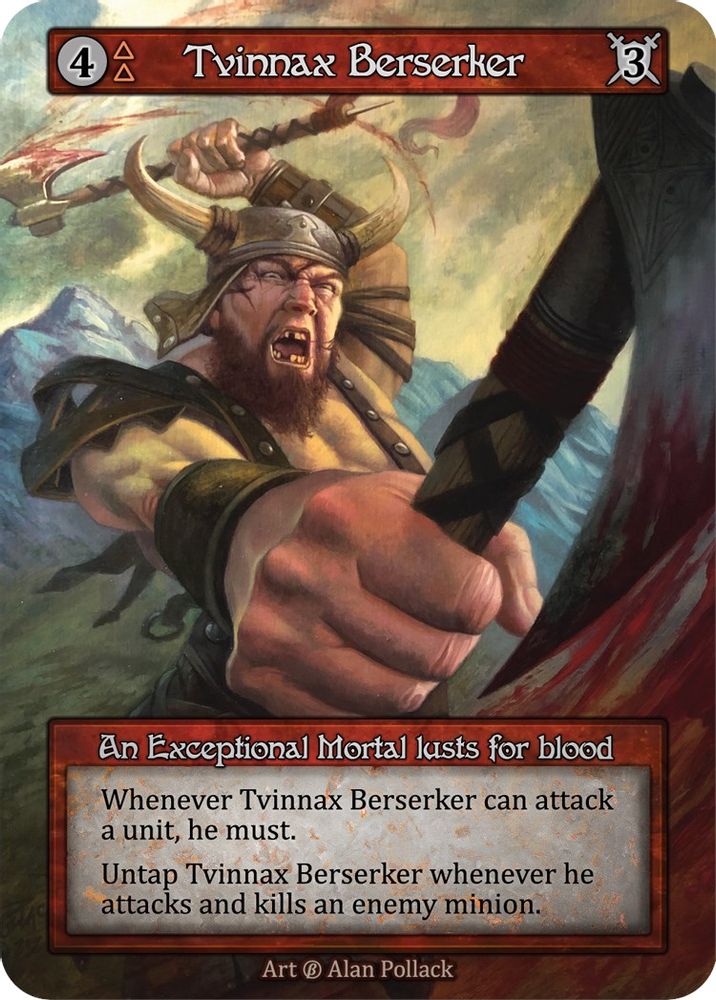 Tvinnax Berserker, Standard, front