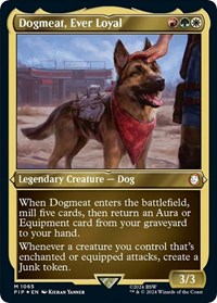Dogmeat, Ever Loyal (Display Commander) - Thick Stock, Universes Beyond: Fallout