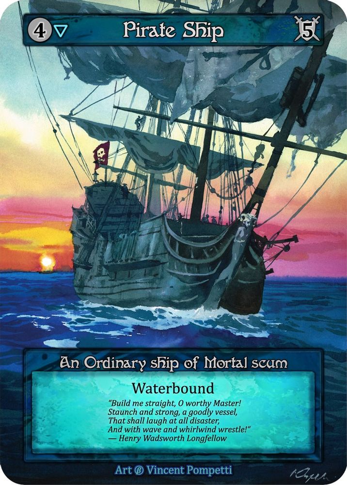 Pirate Ship, Standard, front
