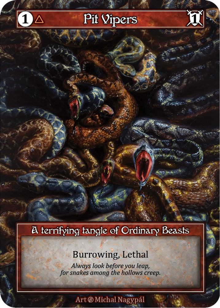 Pit Vipers (Foil), Foil, front