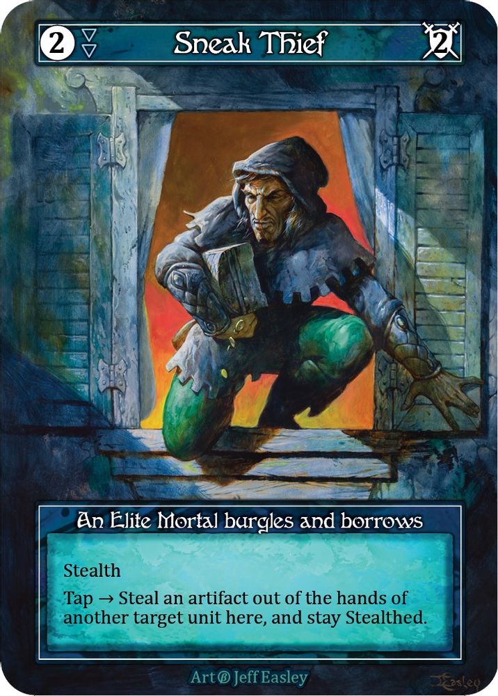 Sneak Thief (Foil), Foil, front