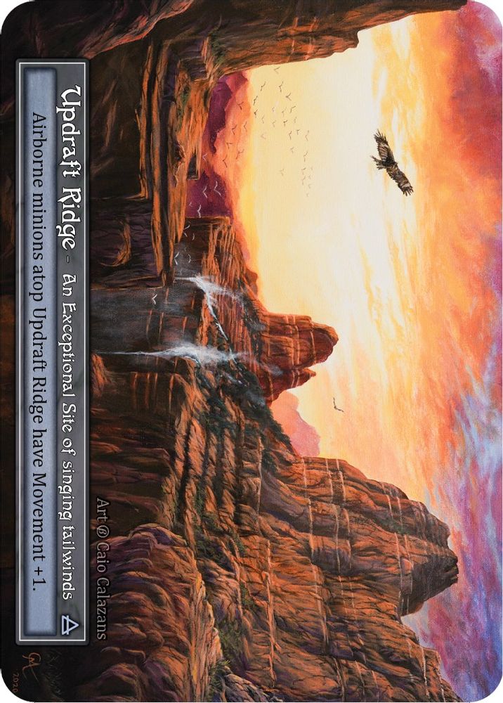 Updraft Ridge (Foil), Foil, front