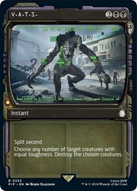 V.A.T.S. (Showcase), Universes Beyond: Fallout