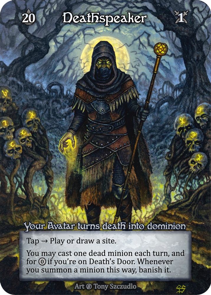 Deathspeaker, Standard, front