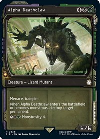 Alpha Deathclaw (Showcase), Universes Beyond: Fallout