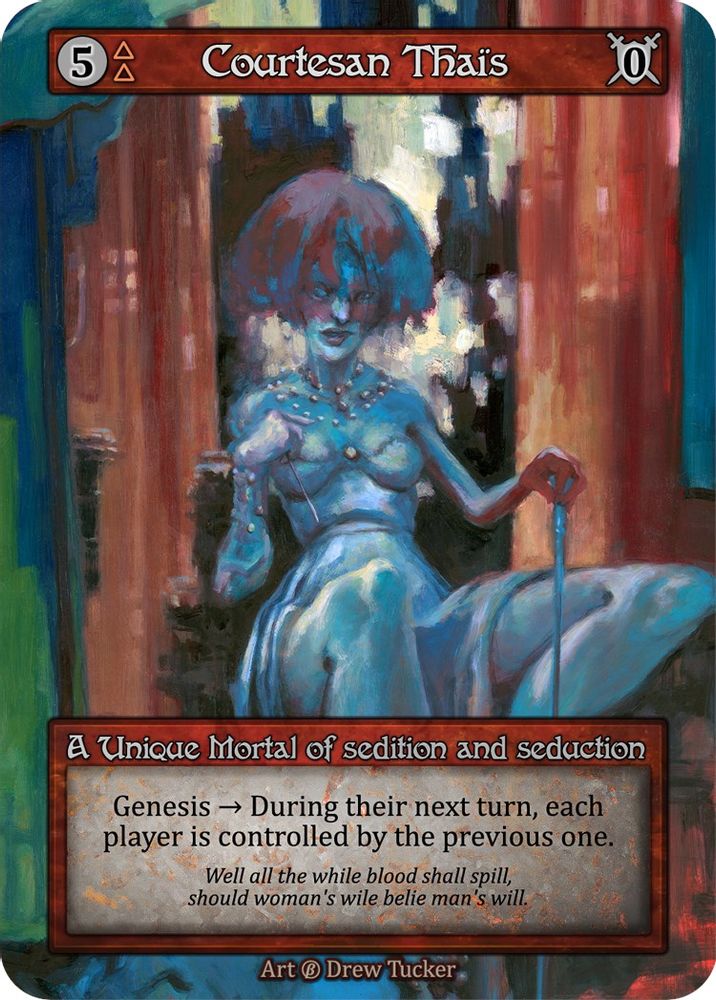 Courtesan Thaïs, Standard, front