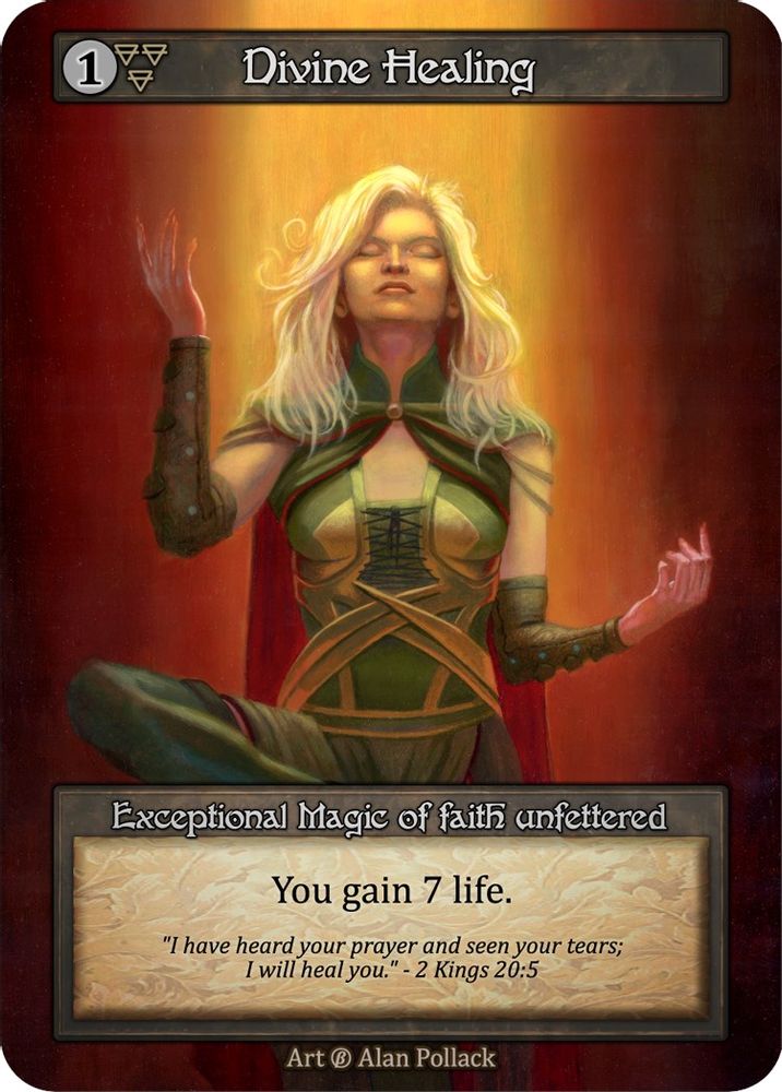 Divine Healing, Standard, front