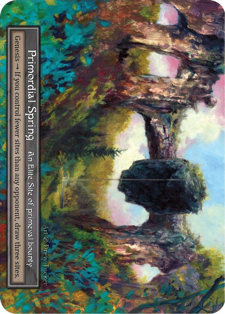 Primordial Spring (Foil), Foil, front