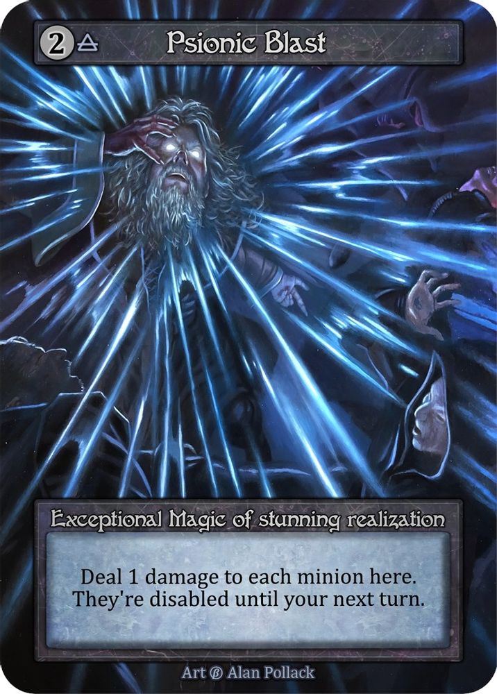 Psionic Blast, Standard, front