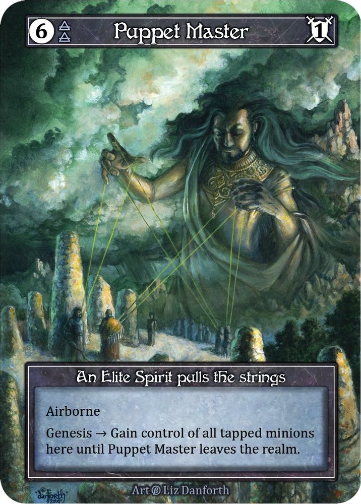 Puppet Master (Foil), Foil, front