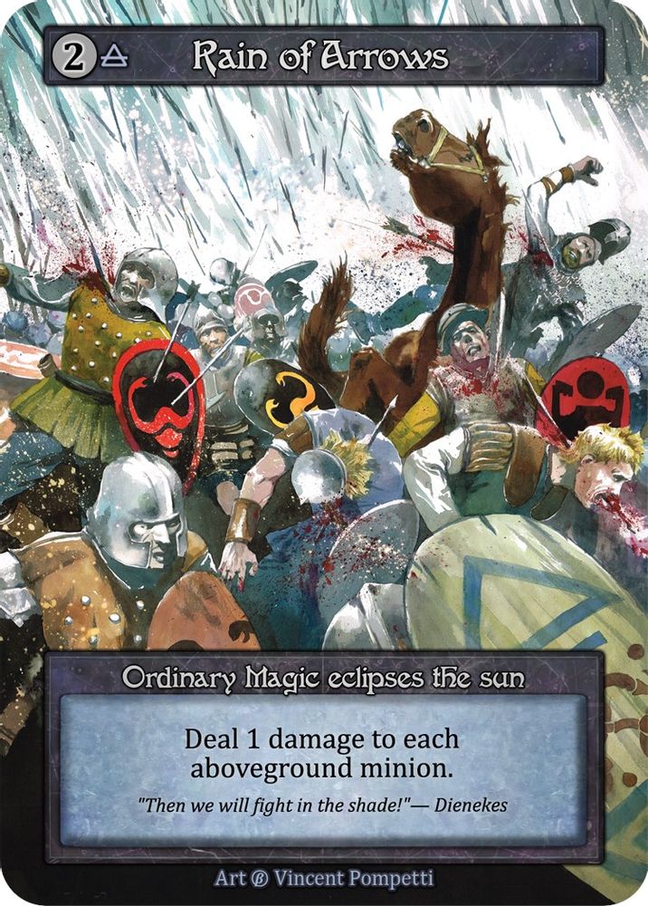 Rain of Arrows, Standard, front