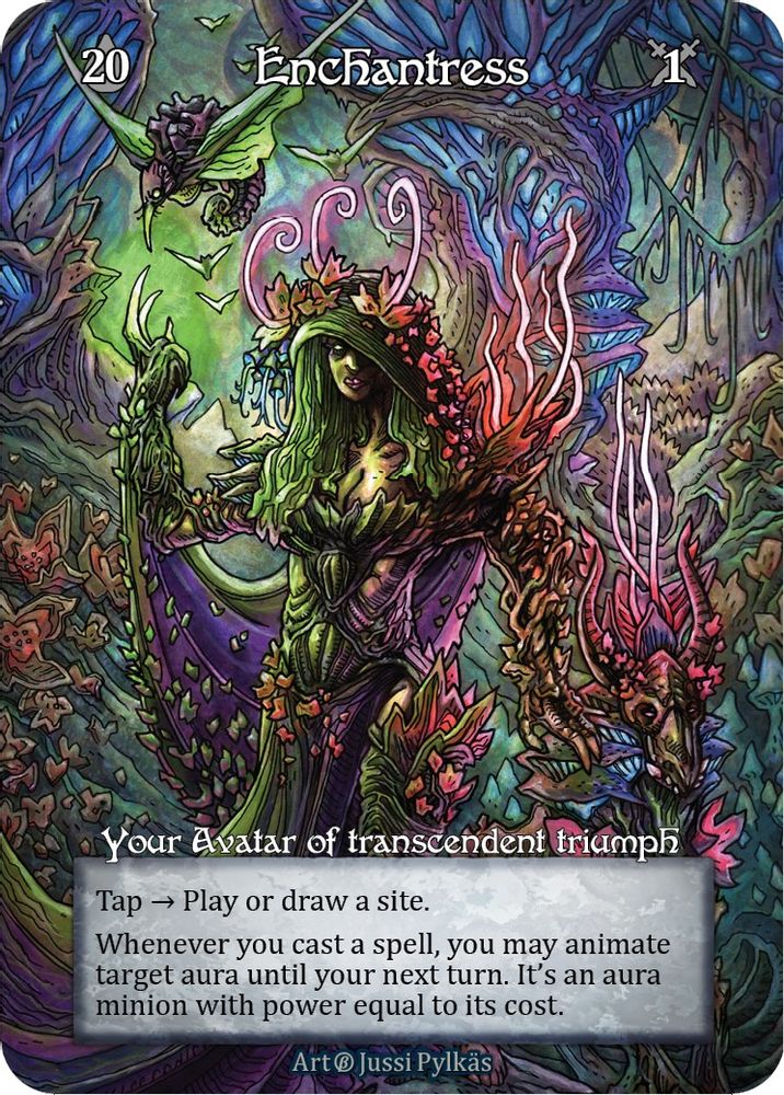 Enchantress (Foil), Foil, front